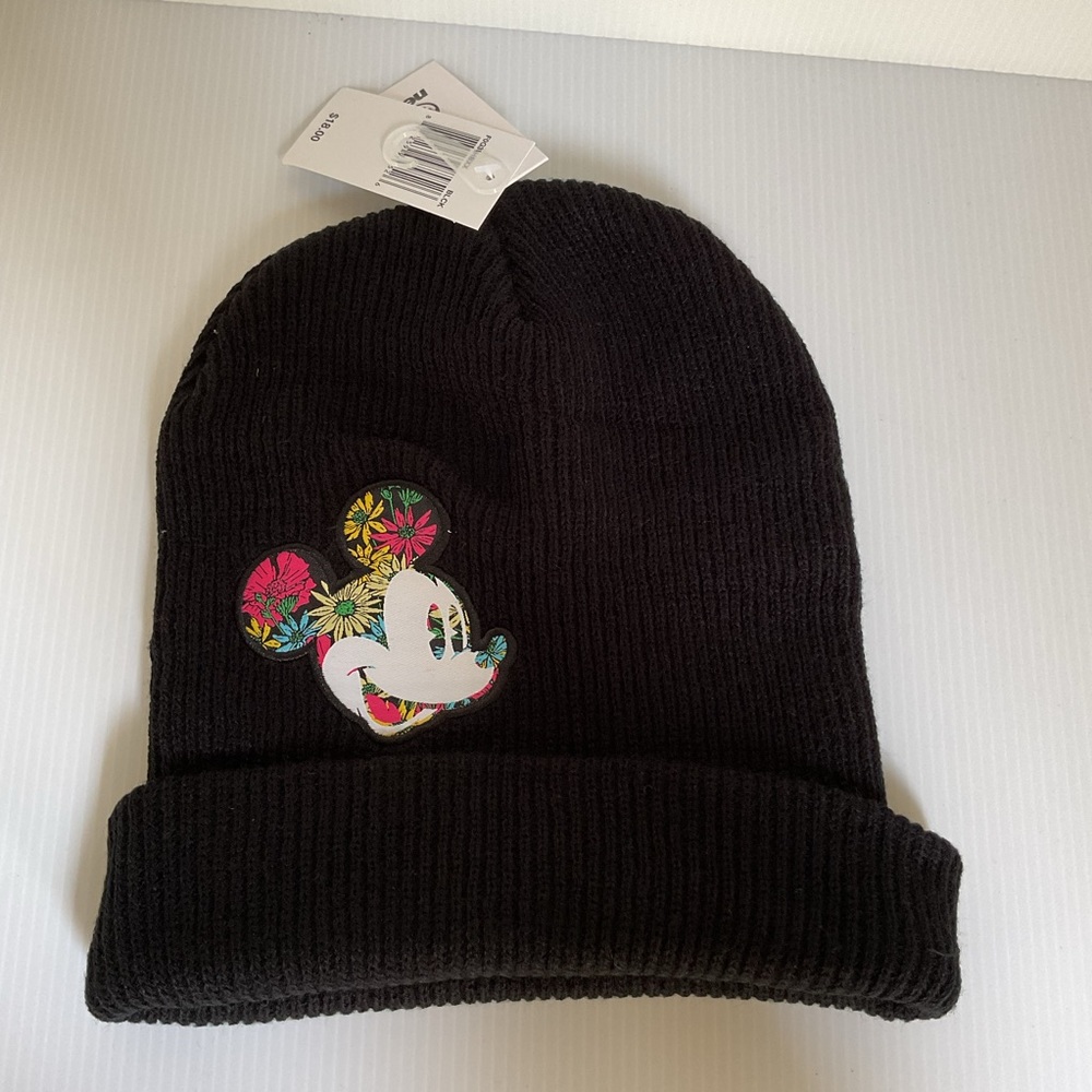 Neff  X Disney Black Winter Hat Mickey Mouse NWT